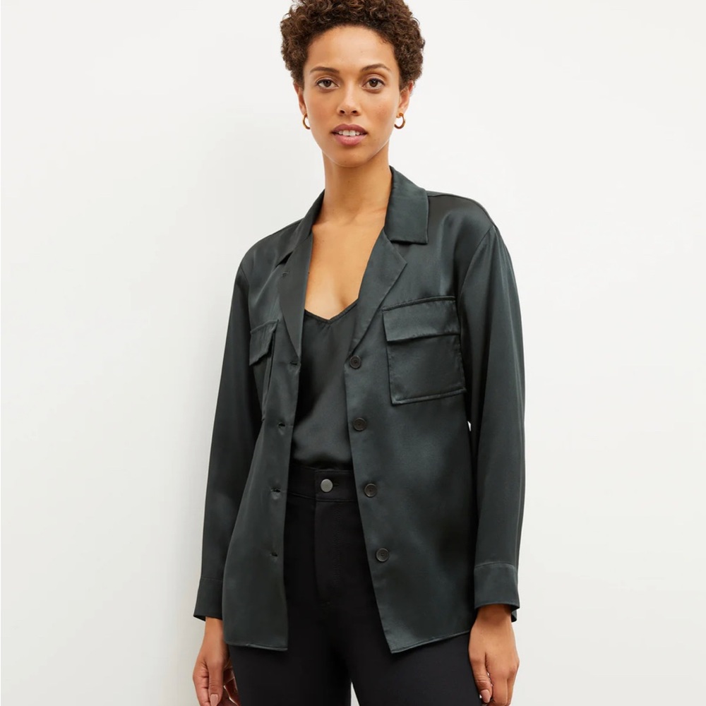 NWT M.M. Lafleur Alyssa Silk Jacket